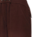Pantaloni Sarah T160423A TNC171HOT CHOCOLATE THE ANDAMANE 