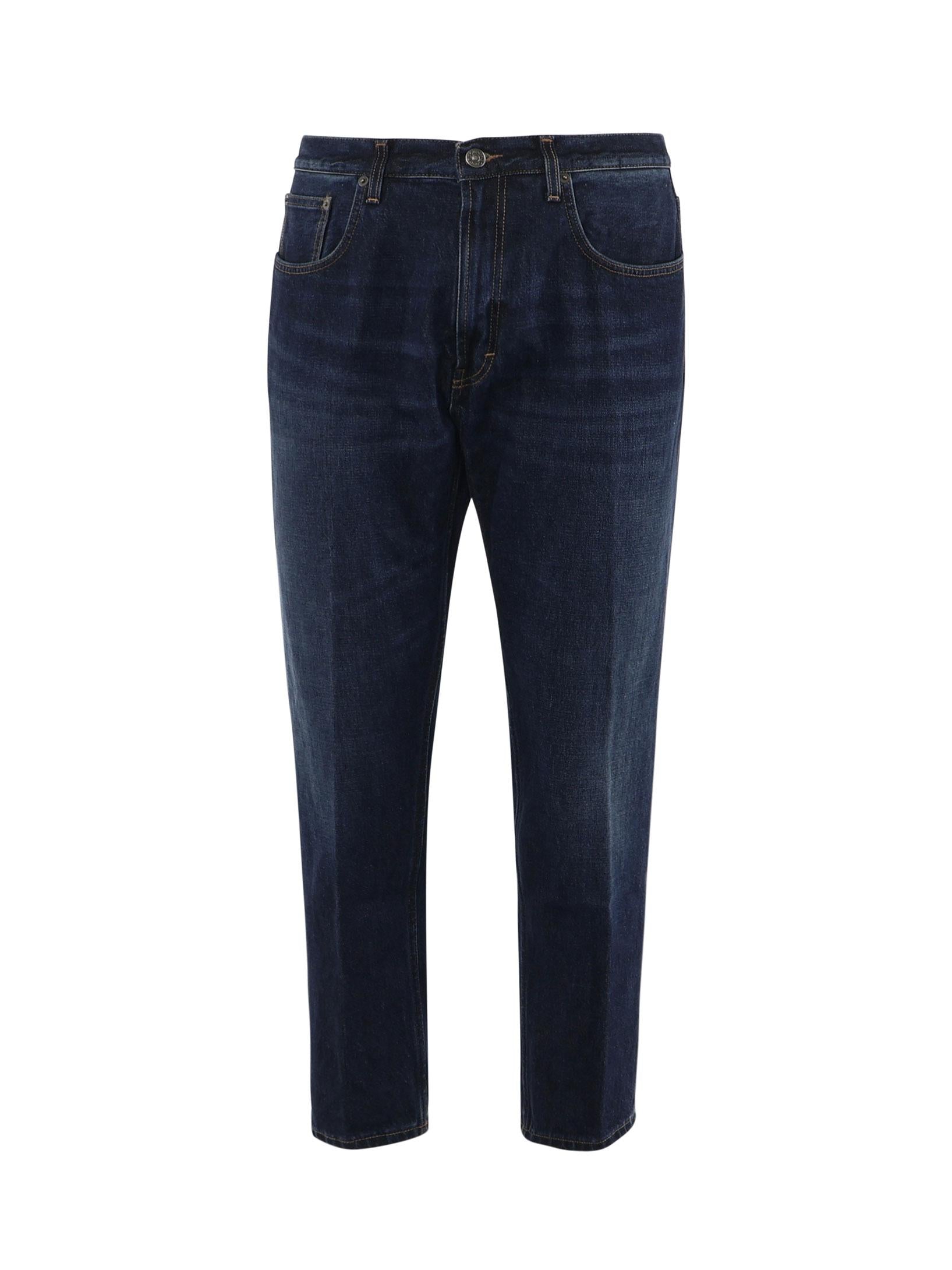 Pantaloni Jago in denim di cotone UP655 DF0282UIC2800 DONDUP 