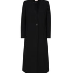 Cappotto lungo monopetto MDFW23826 -NERO MARIUCCIA Milano 