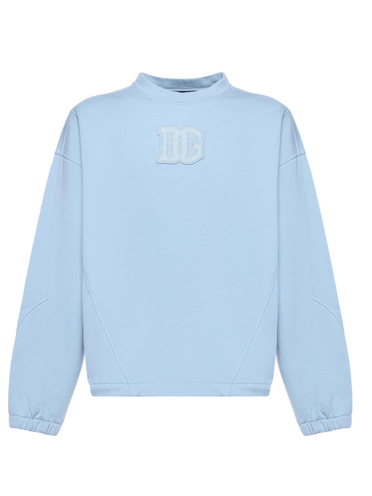 Felpa in cotone con logo G9CCXZ G7P0WB1581 DOLCE & GABBANA 