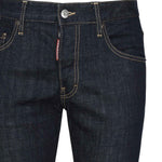 Jeans Skater in denim di cotone S74LB1425 S30664470 DSQUARED2 
