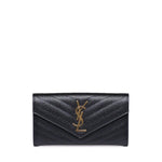 Portafogli Monogram in pelle 372264 BOW011000 SAINT LAURENT 