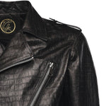 Giubbotto Push in pelle PUSH IT CROCNERO GIULIANO GALIANO 