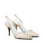 Slingback ImpuDance in capretto e rete 6W0S0LT6 PDYLZ8 VALENTINO GARAVANI 