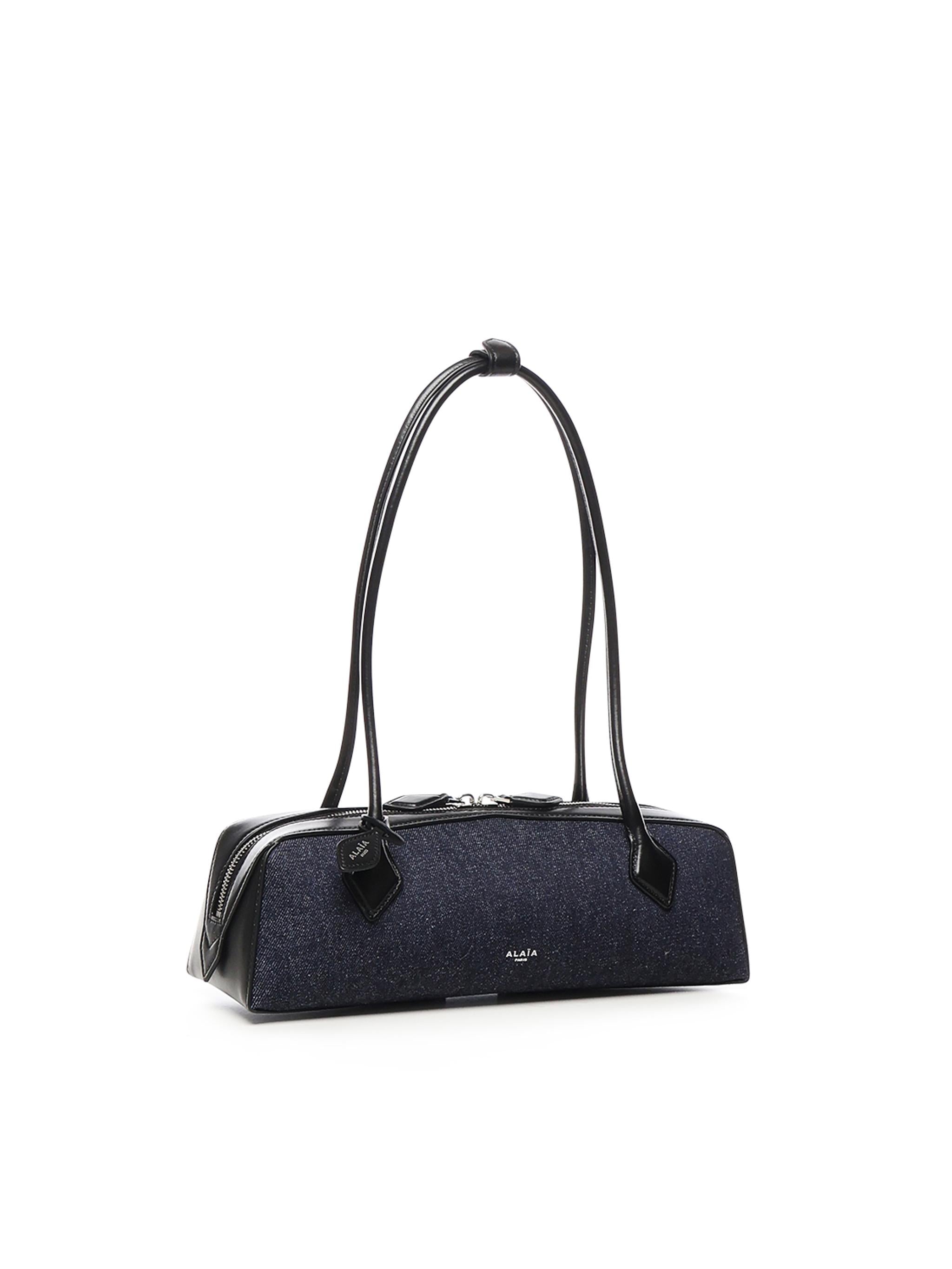 Borsa le Teckel media in denim AA1S06033CA384 516 ALAIA 