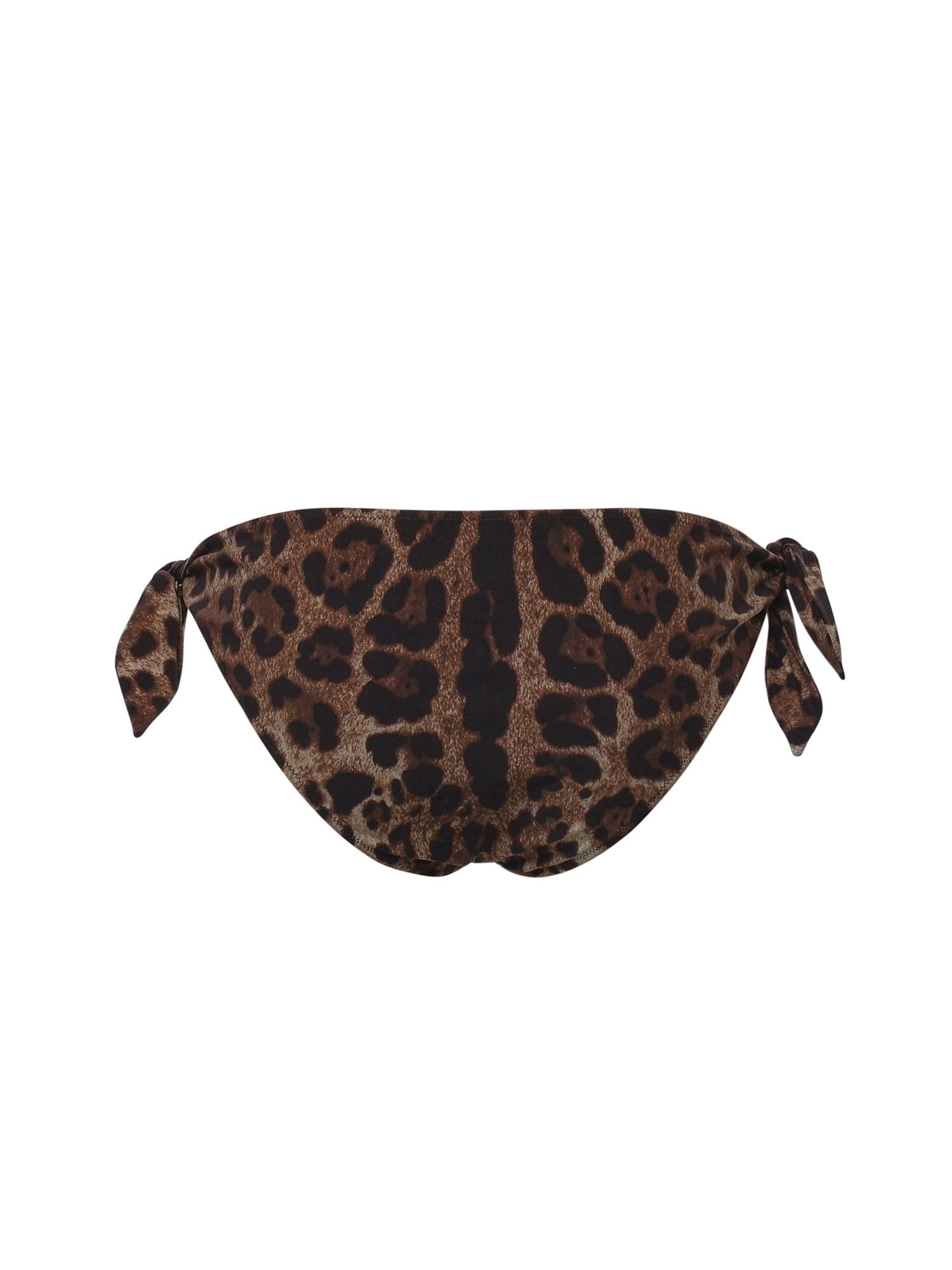 Slip bikini con stampa leopardata O2A06J FSGDMHY13M DOLCE & GABBANA 