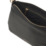 Borsa a spalla con logo BIBP9FA01 NERO BIASIA 