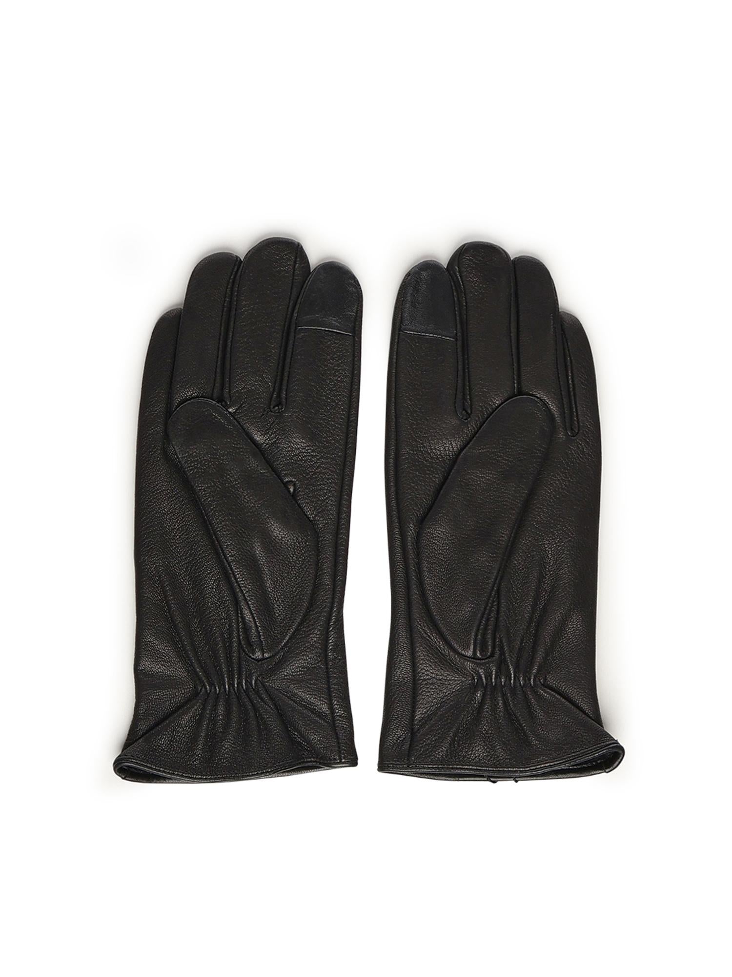 Guanti touchscreen in nappa LV04D8034G UB1 CALVIN KLEIN 