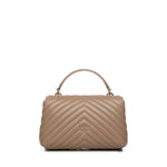 Borsa a mano piccola Love Bag Puff in nappa matelassé 100044 A0GKD01Q PINKO 