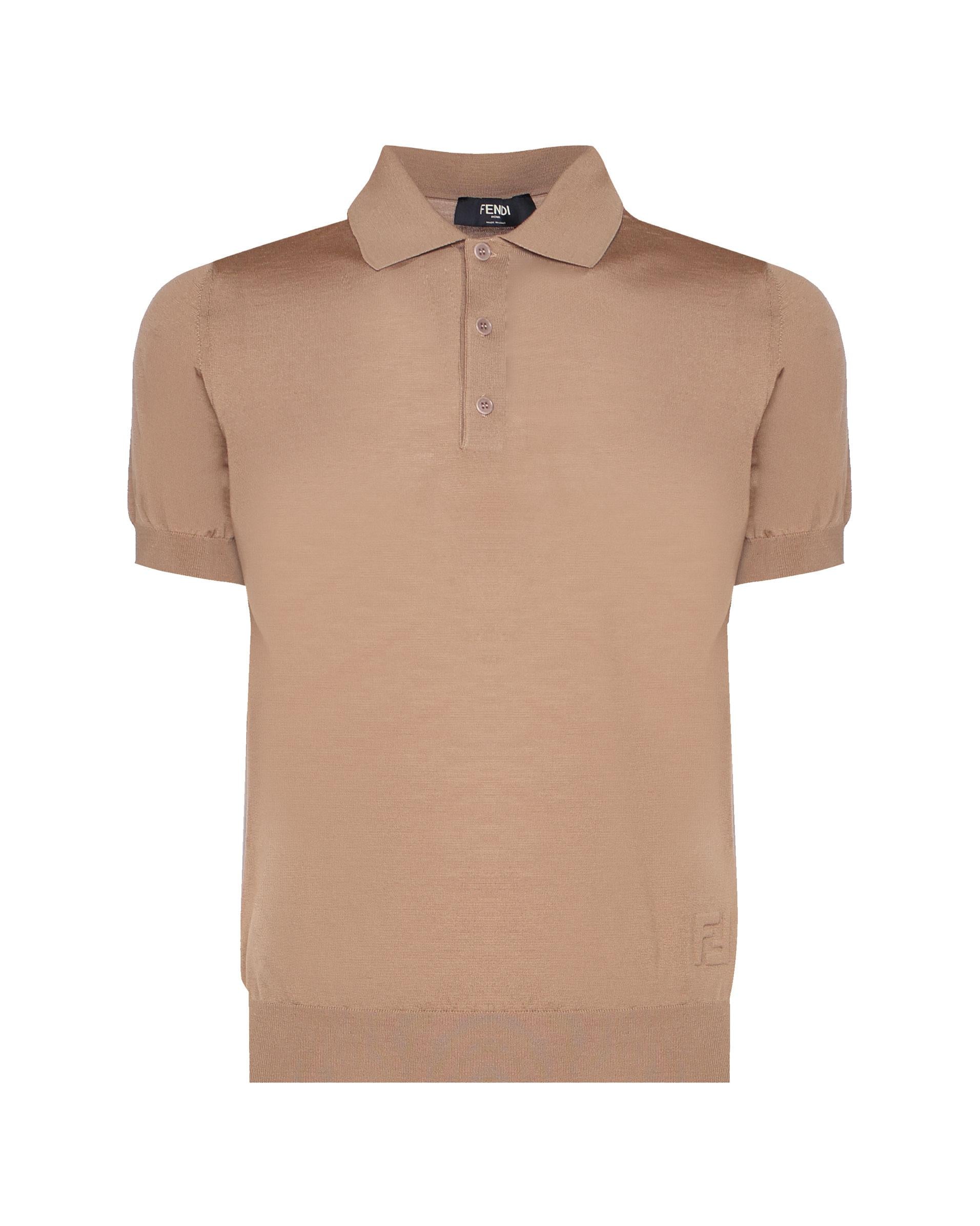Polo in lana vergine FZC349 AR88F0TZ8 FENDI 