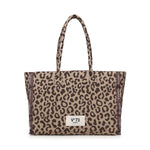 Borsa shopping Milene con logo 73BS9MV01M ILENEBEIGE/MORO V° 73 