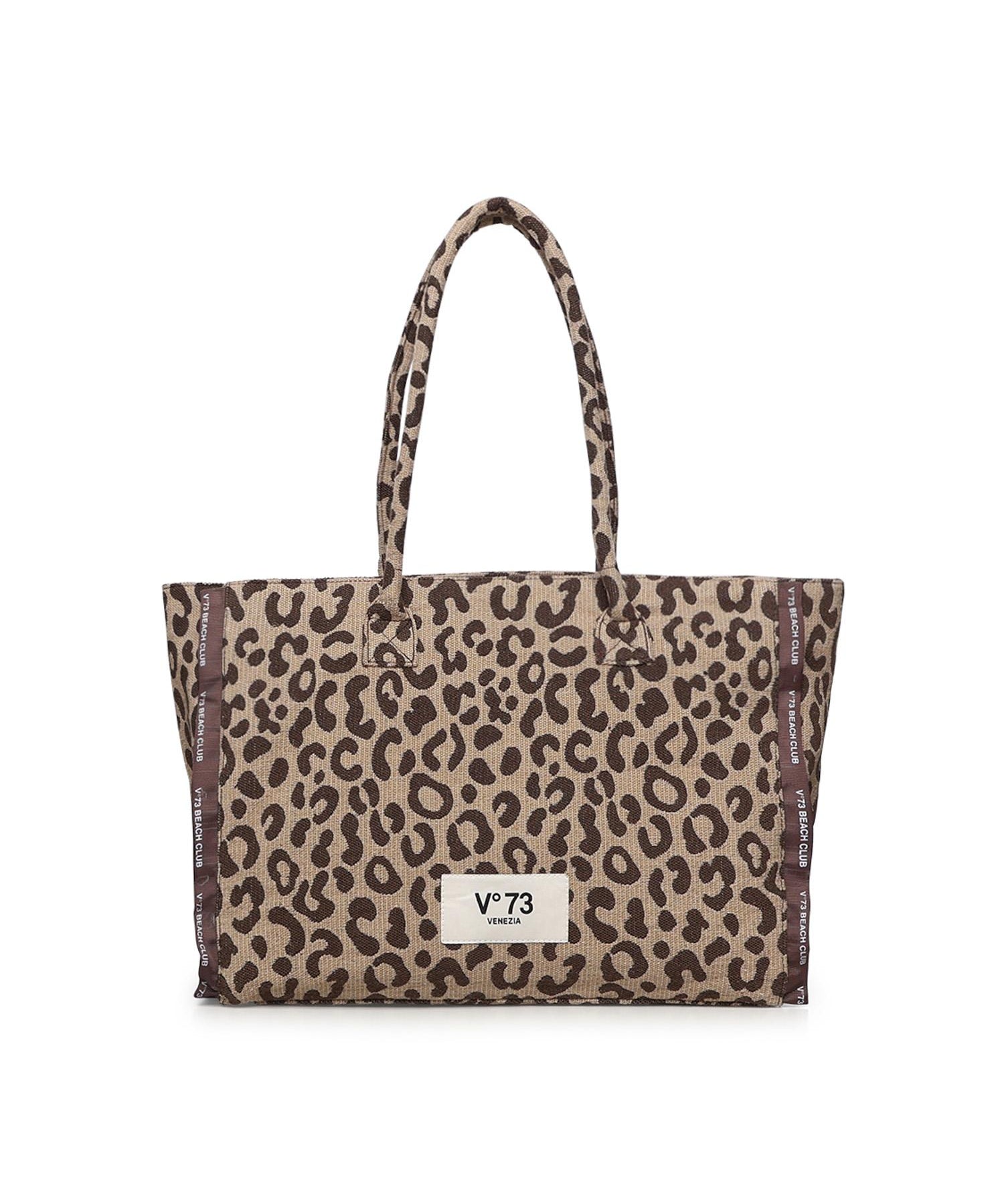 Borsa shopping Milene con logo 73BS9MV01M ILENEBEIGE/MORO V° 73 