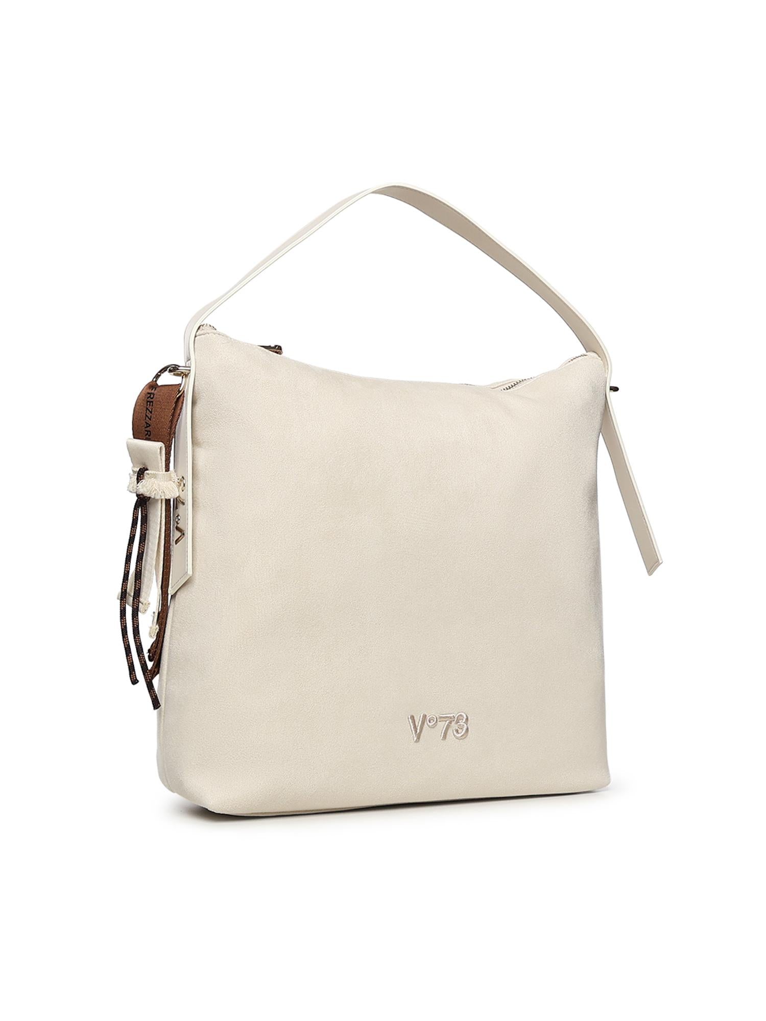 Borsa Danielle con logo 73BS9VA02 DANIELLEOFF WHITE V° 73 