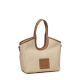 Tote bag Jenny 73BS8VR02P JENNYNATURALE/CUOIO V° 73 