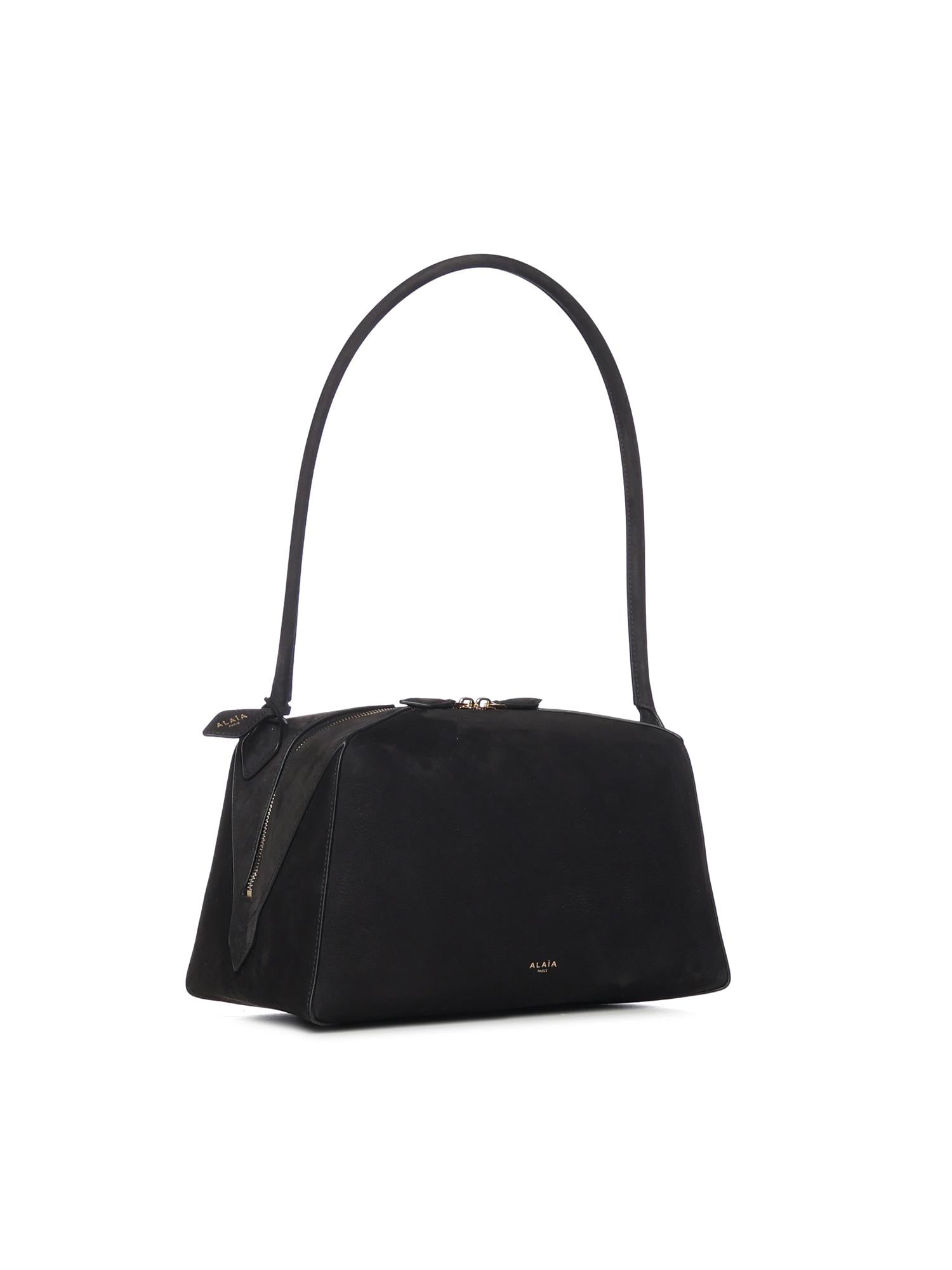 Borsa Le Bouledogue in nabuk AA1L2019CA214 999 ALAIA 