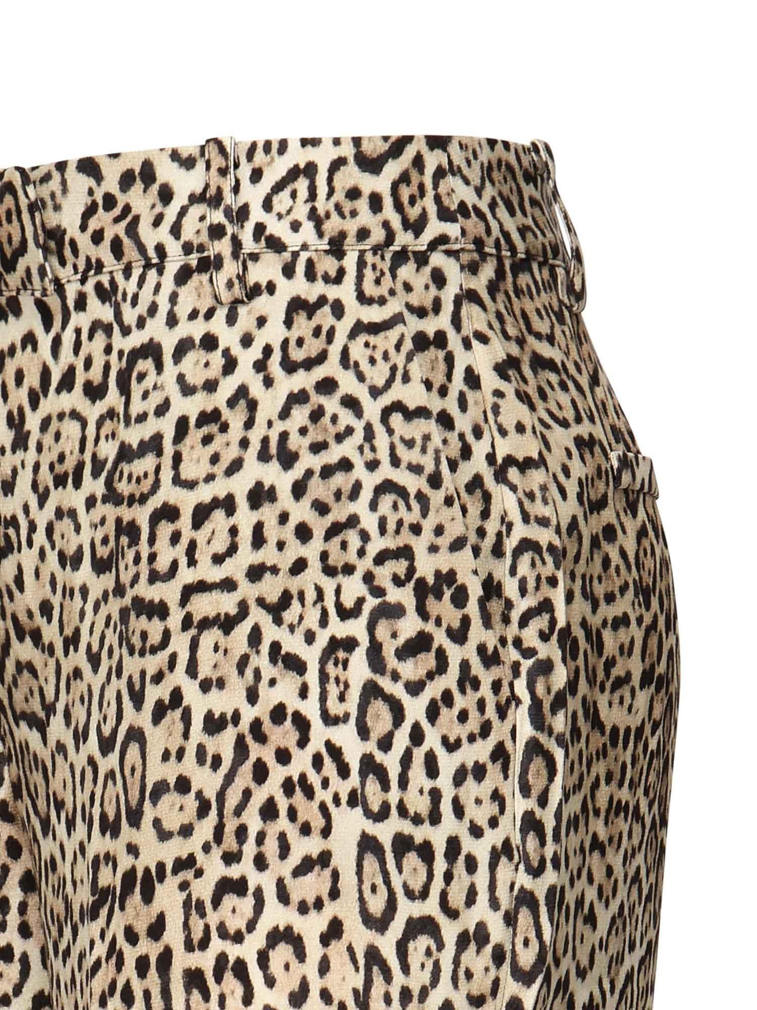 Pantalone con stampa animalier 5YGB08 7342AP1TO MARCIANO BY GUESS 