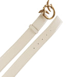 Cintura in pelle con logo 100120 A31JYB4Q PINKO 
