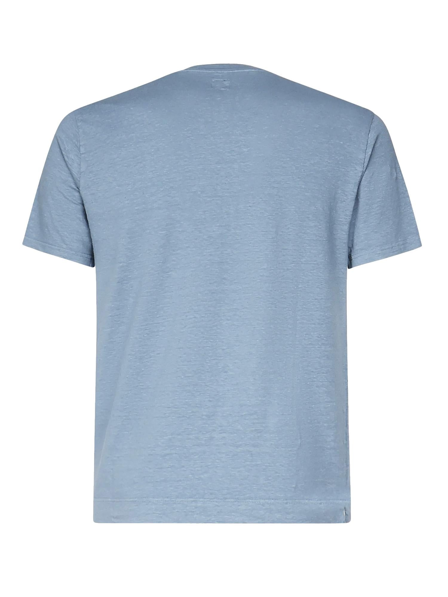 T-shirt in lino<BR/> 8UED0151 917 FEDELI 