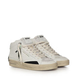 Sneaker Sk8 Deluxe Mid 14151PP7B WHITE CRIME LONDON 