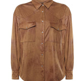 Camicia in misto polistere stretch DC439 OF0198DXXX430 DONDUP 