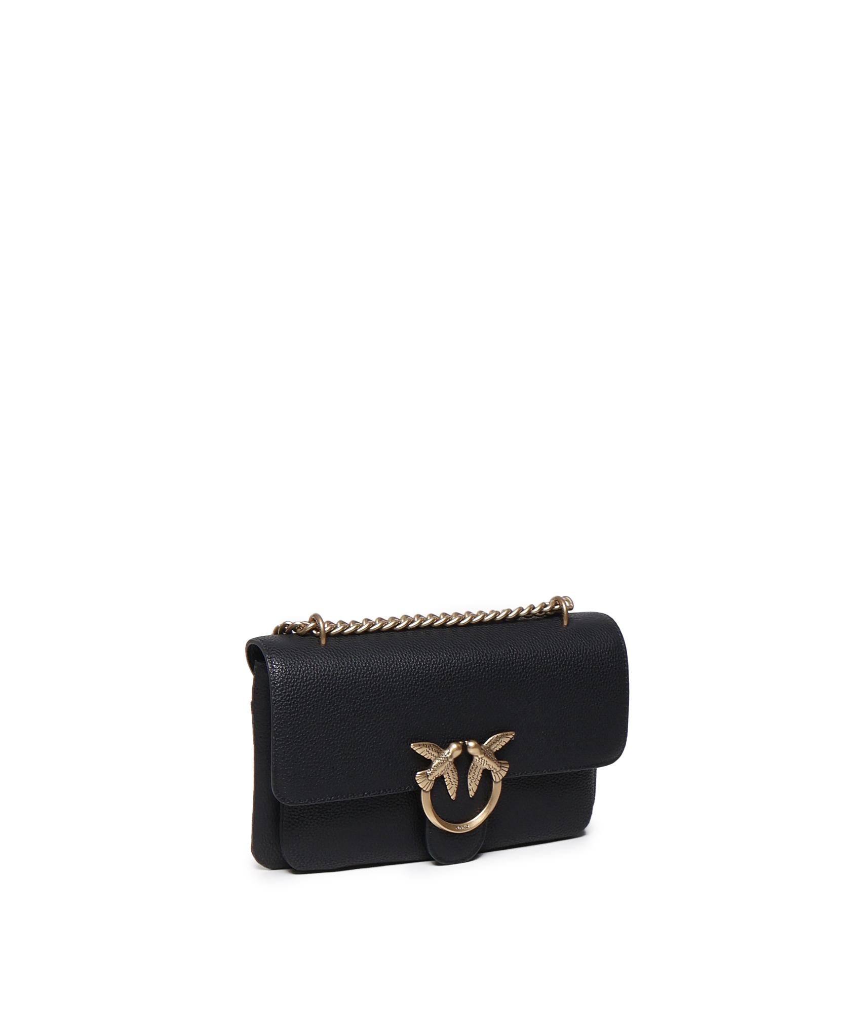 Borsa piccola a tracolla Love Bag in pelle morbida 104528 A29QZ99Q PINKO 