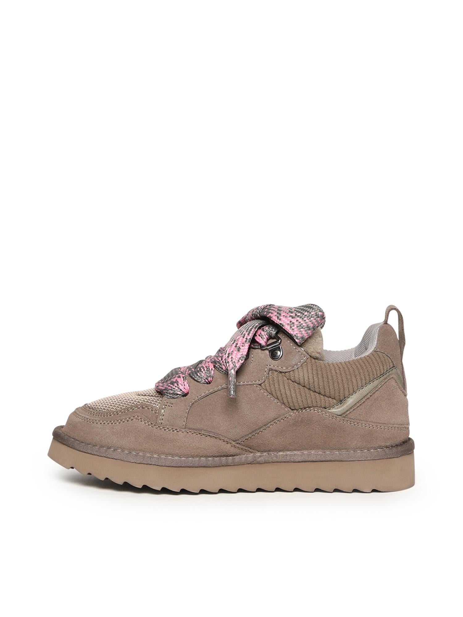 Sneaker in pelle scamosciata<BR/> HC.YW261 TAU COLORS OF CALIFORNIA 