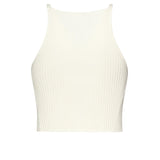 Top in maglia a coste 325MT0450FI0001 0001 COURREGES 