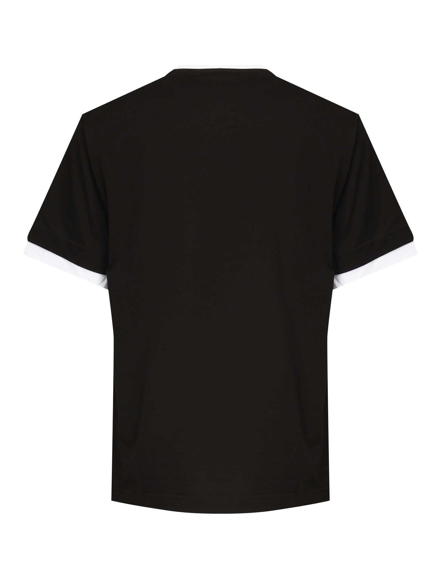 T-shirt con stampa e ricamo G8ST2Z G7O9TN0000 DOLCE & GABBANA 