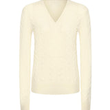 Maglia con scollo a V e logo 211971866 001 POLO RALPH LAUREN 