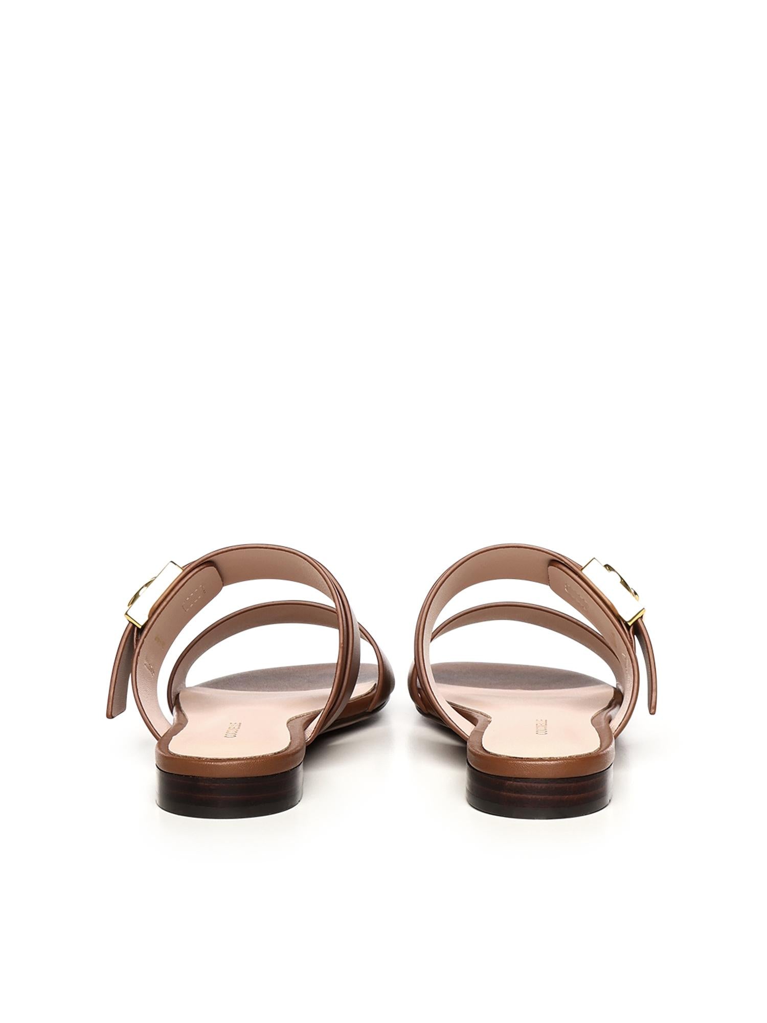 Sandali flat C-Me Lock E4U7Q170101 W11 COCCINELLE 