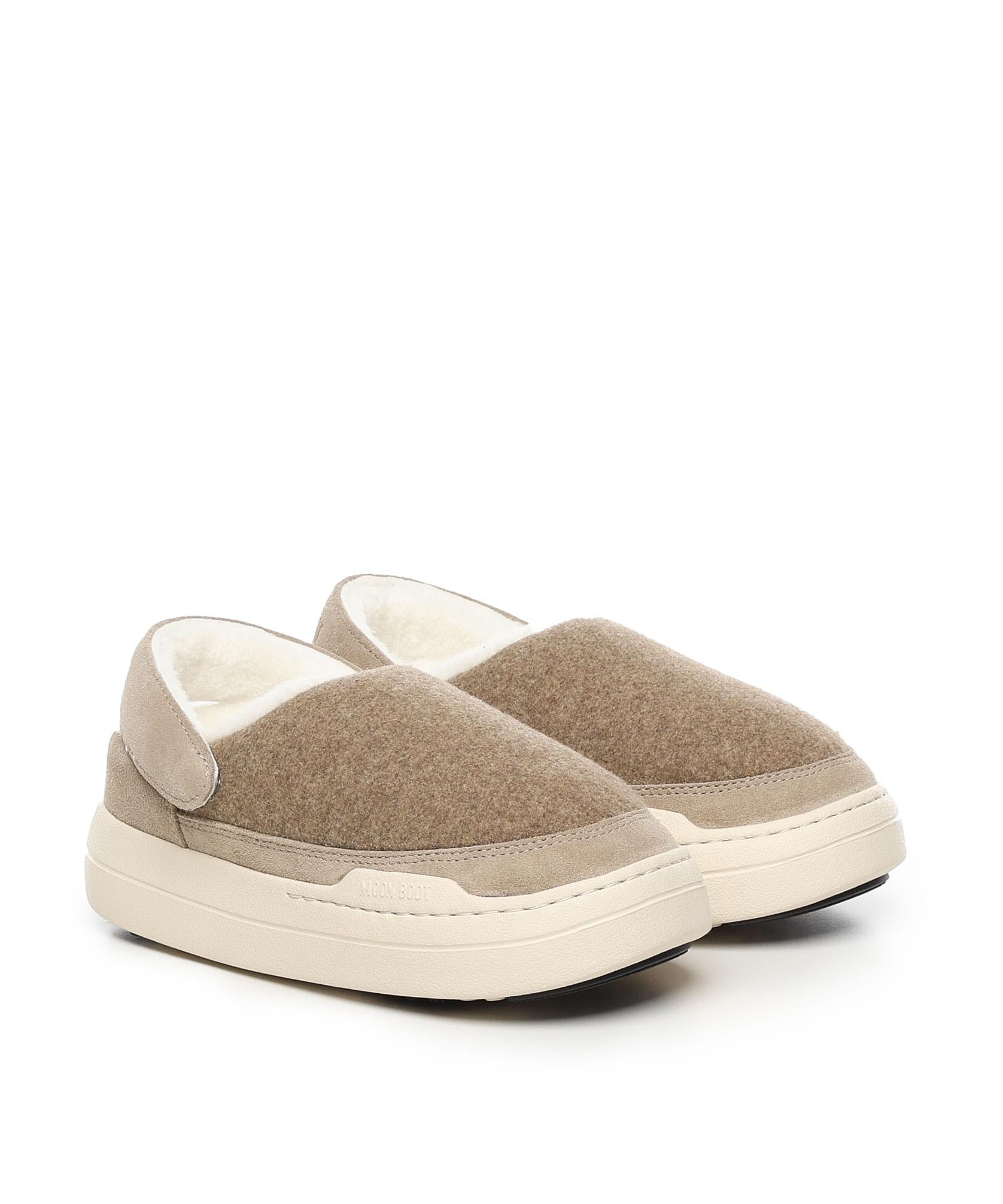 MB Park Clog Felt 80D2470090 L017 MOON BOOT 