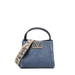 Borsa medium All time in denim 6W2B0R21 XEYQNS VALENTINO GARAVANI 