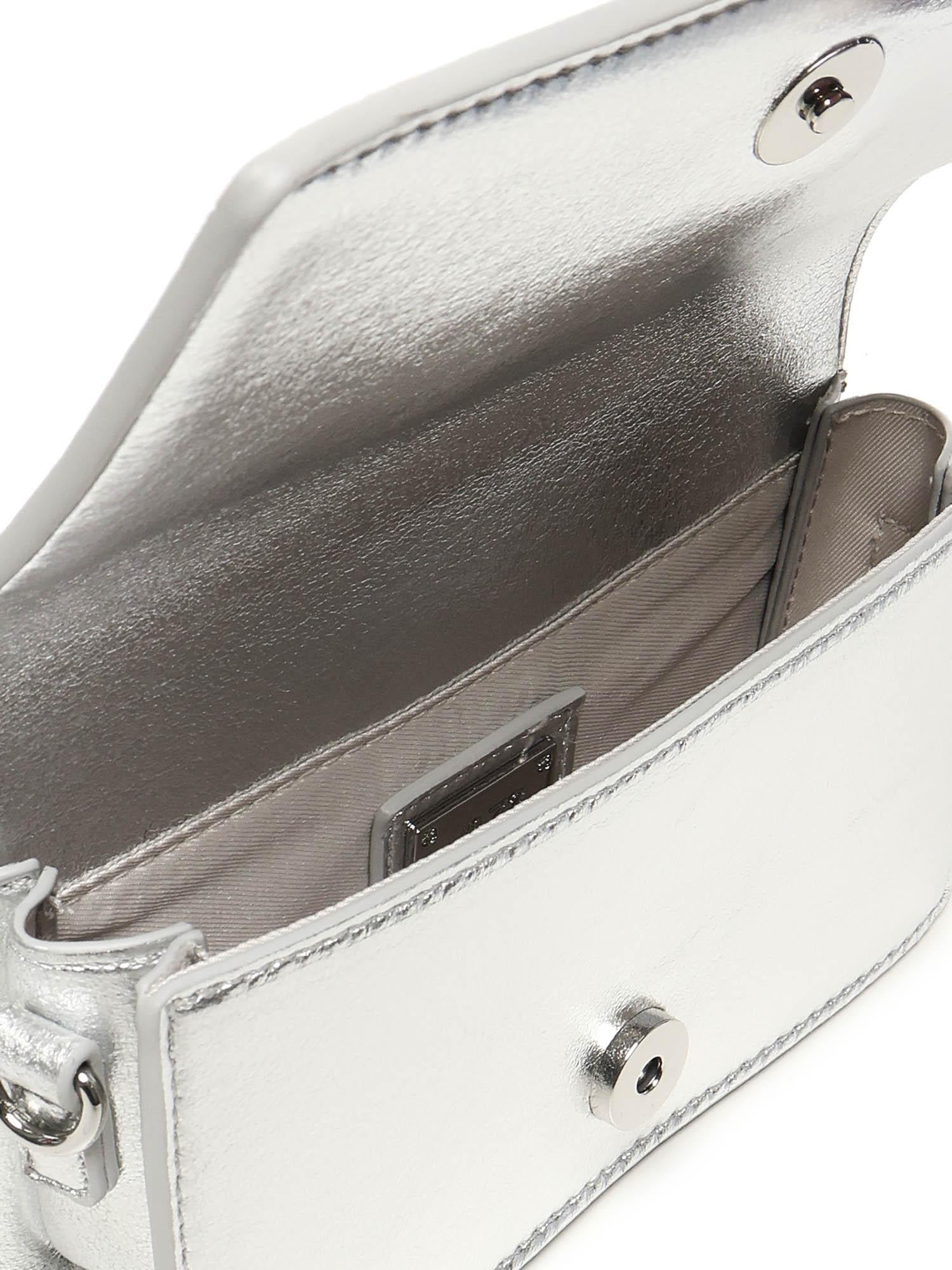 Borsa a spalla Party 73BS9F006MET PARTYARGENTO V° 73 