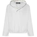 Top Marin con cappuccio in cotone TOM00554AW00777 100 JACQUEMUS 