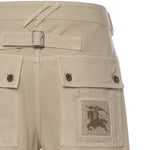 Pantaloni in tela di cotone 8117389 C1409 BURBERRY 