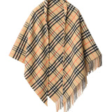 Mantella in lana e cashmere Check 8113128 A2021 BURBERRY 
