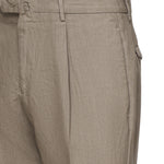 Pantaloni pince in lino ARECHIEVO6 TCR343494 SANTANIELLO 
