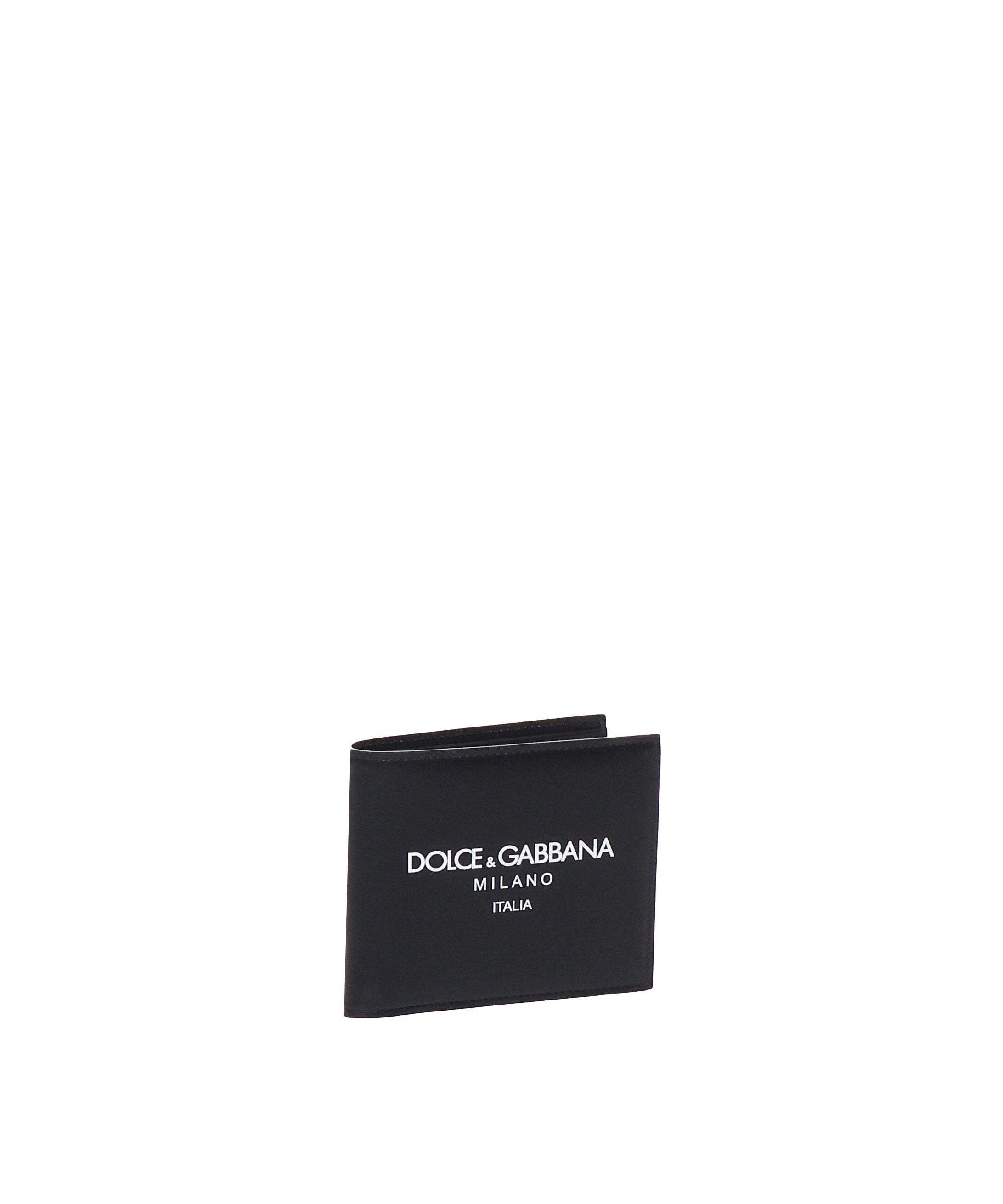 Portafoglio bi-fold con stampa logo BP1321 AN244HNII7 DOLCE & GABBANA 