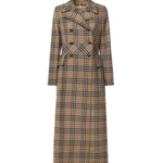 Cappotto lungo in lana Pied-de-Poule 7B0CA7Z0 9RAZ5F VALENTINO GARAVANI 