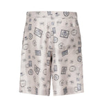 Pantaloncini in seta con stampa FB1014 AUVPF0YPK FENDI 