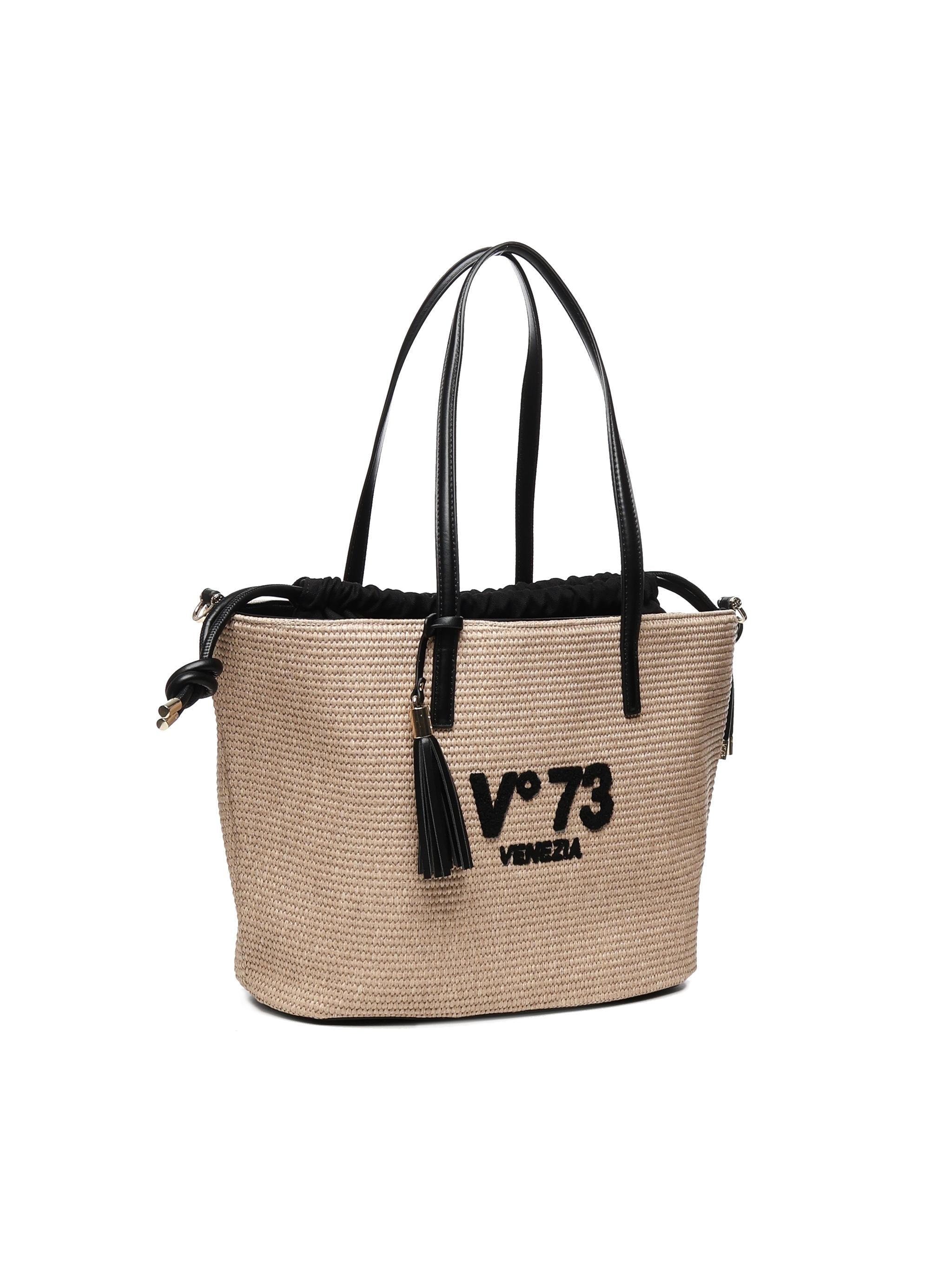 Borsa Tote Inge 73BS8VL01 INGENATURALE/NERO V° 73 