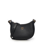 Baby borsa a spalla Half Moon in pelle 103538 A0F1Z99Q PINKO 