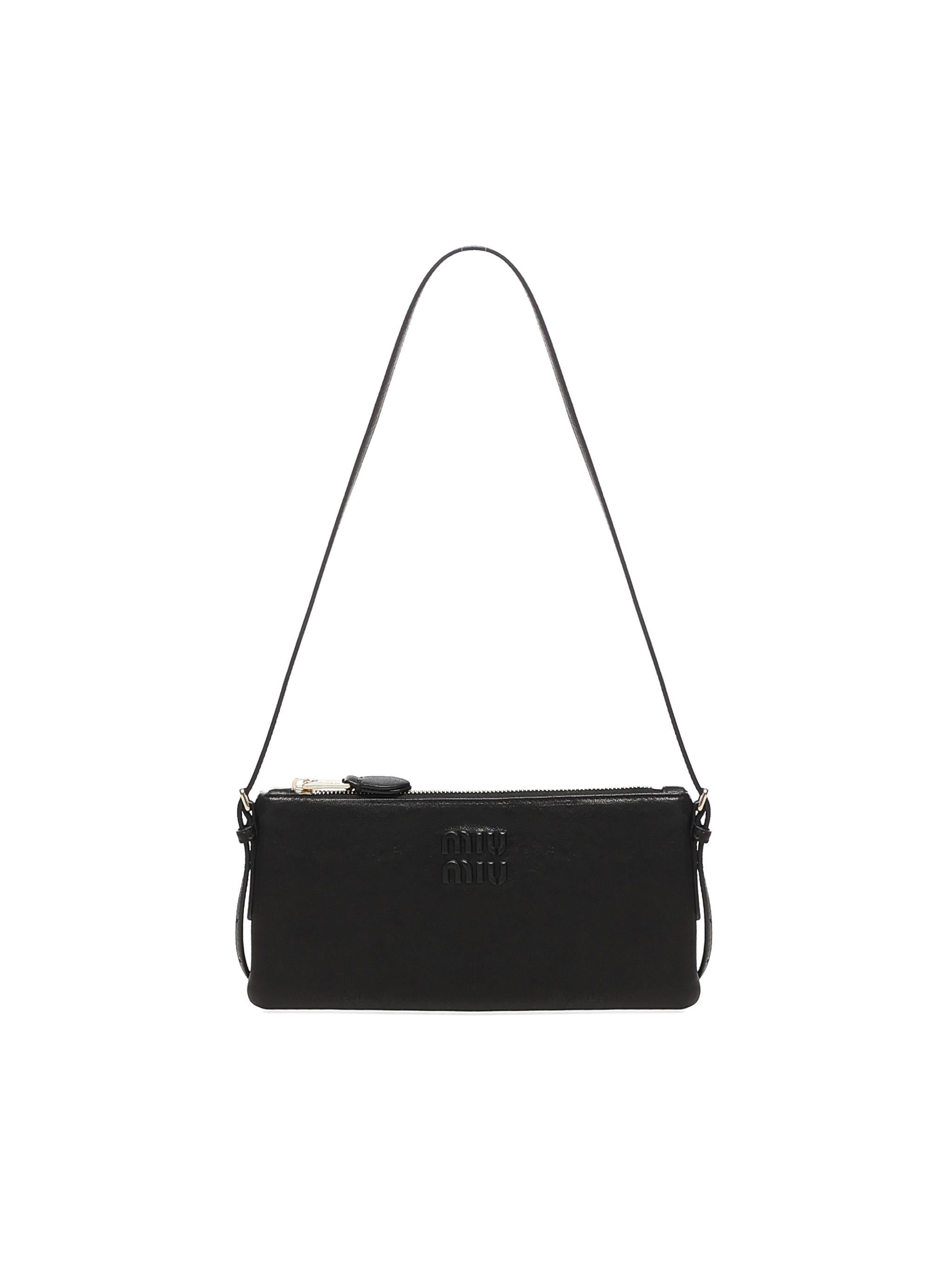 Pouch con logo 5NI007 AEFXF0002 MIU MIU 