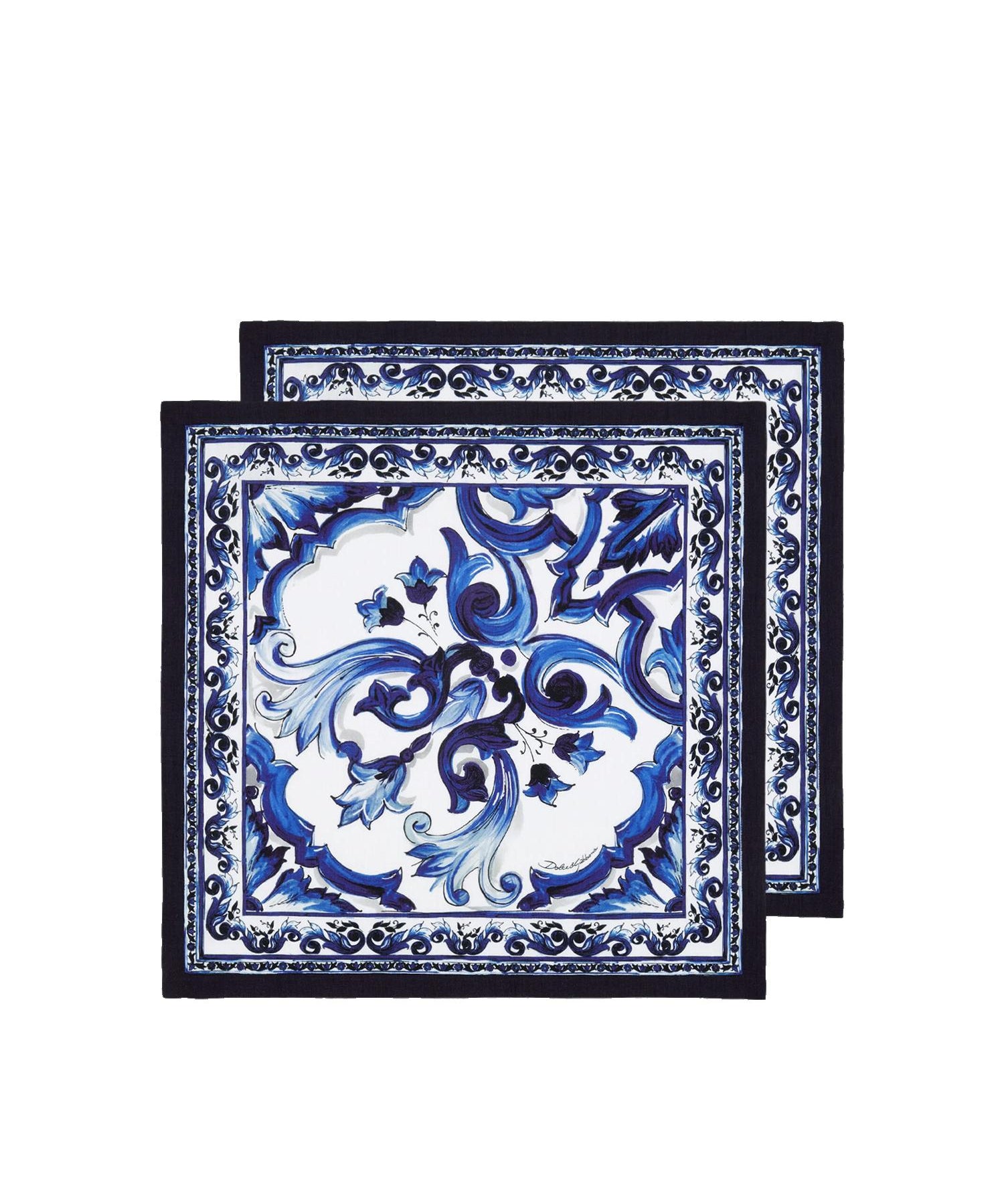 Set 2 tovaglioli in lino TCGS05 TCADNUB011 DOLCE & GABBANA HOME 