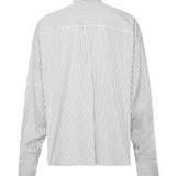 Camicia oxford con stampa rigata G5LU6T FR5ZPS8051 DOLCE & GABBANA 