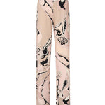 Pantaloni in jersey con stampa orchidee 5HJT31 5H737023 PUCCI 