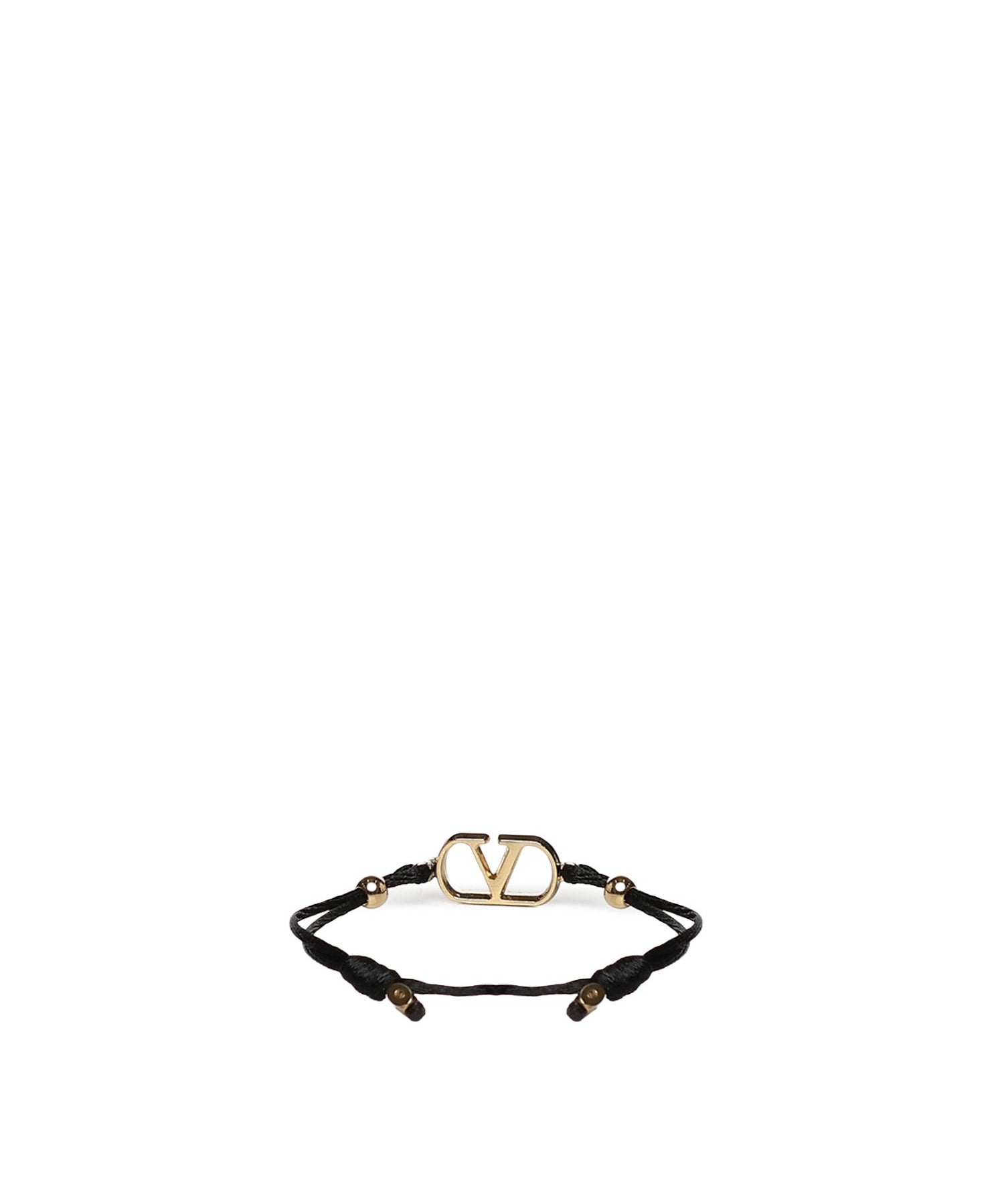Bracciale Vlogo Signature in cotone e cristalli Swarovski® 7W2J0X85 RLVEDM VALENTINO GARAVANI 