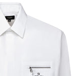 Camicia in cotone con logo FS1098 AN08F0QA0 FENDI 