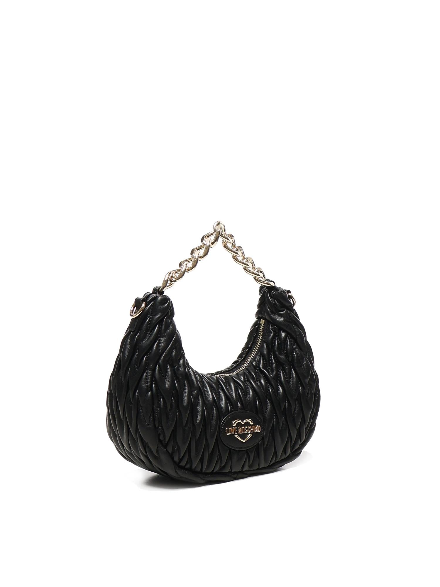 Borsa quilted con logo JC4014PP1NLH0 000 LOVE MOSCHINO 