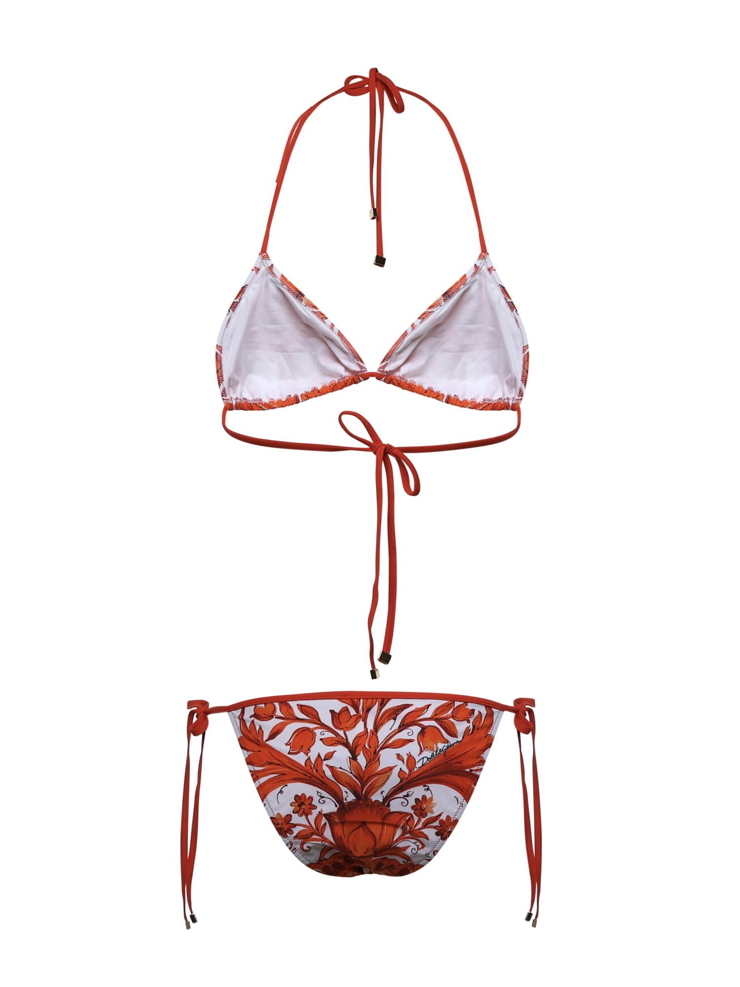 Bikini stampa maiolica O8A23J ONO19IX3TN DOLCE & GABBANA 